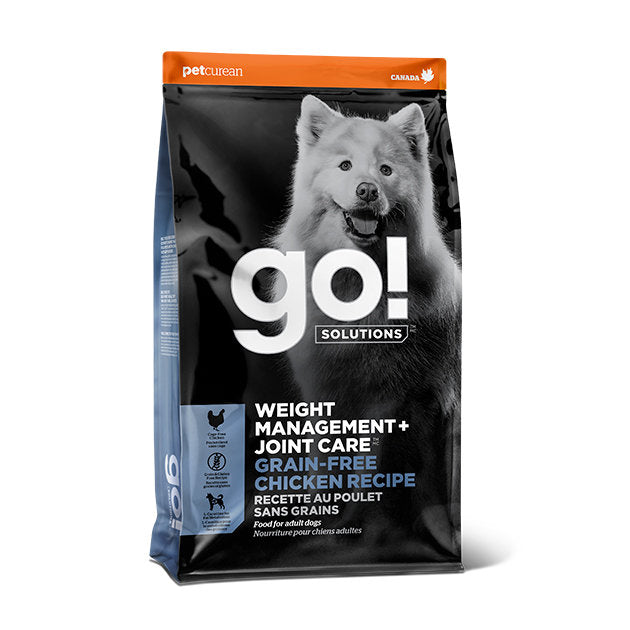 【GO! SOLUTIONS】 低敏美毛系列 Sensitivities 無穀物全犬糧 12lb / 22lb (新鮮雞肉配方 燃脂控體/增強飽腹/強韌關節 專為需要體重管理的成年犬調配)
