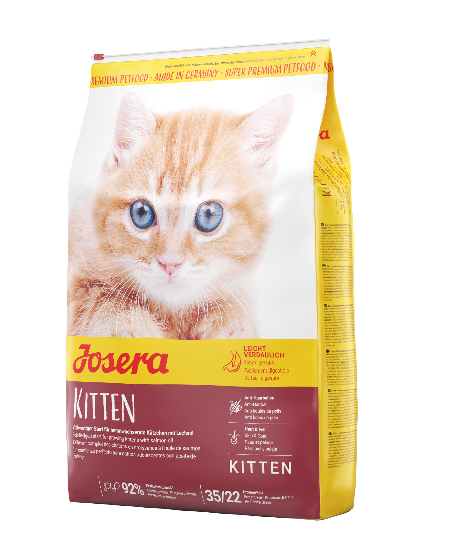 【Josera 德寵】Kitten 幼貓加護成長配方 (2kg / 10kg)