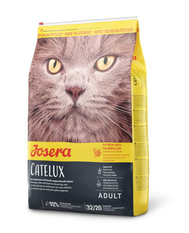 【Josera 德寵】Catelux 成貓去毛球配方 (2kg / 10kg)