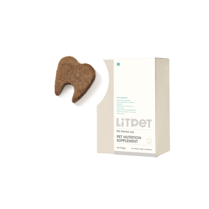 【LitPet】犬用潔牙健齒營養凍乾 (30粒裝)