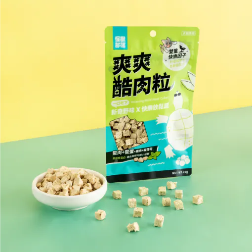 LitoMON 怪獸部落 爽爽酷肉粒 (鱉肉+鱉蛋+雞肉+貓薄荷)20g