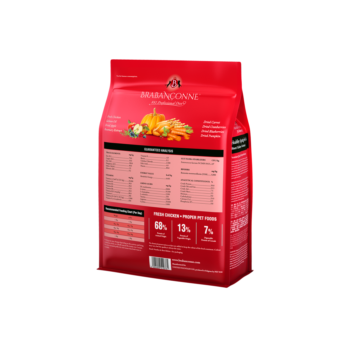 【Brabanconne 爸媽寵】881專業系列 全貓健康老貓專業配方 2.5kg (熟齡/老貓專用 護心強腎低鈉低磷 預防延緩老年病患)