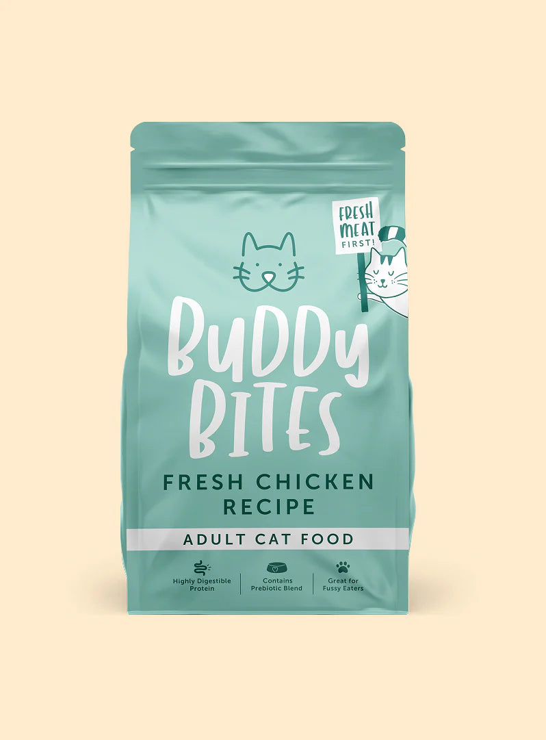 Buddy Bites 成貓雞肉配方乾糧 1Kg / 2Kg