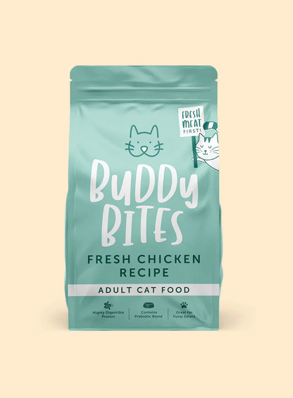 Buddy Bites 成貓雞肉配方乾糧 1Kg / 2Kg