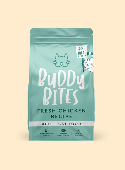 Buddy Bites 成貓雞肉配方乾糧 1Kg / 2Kg
