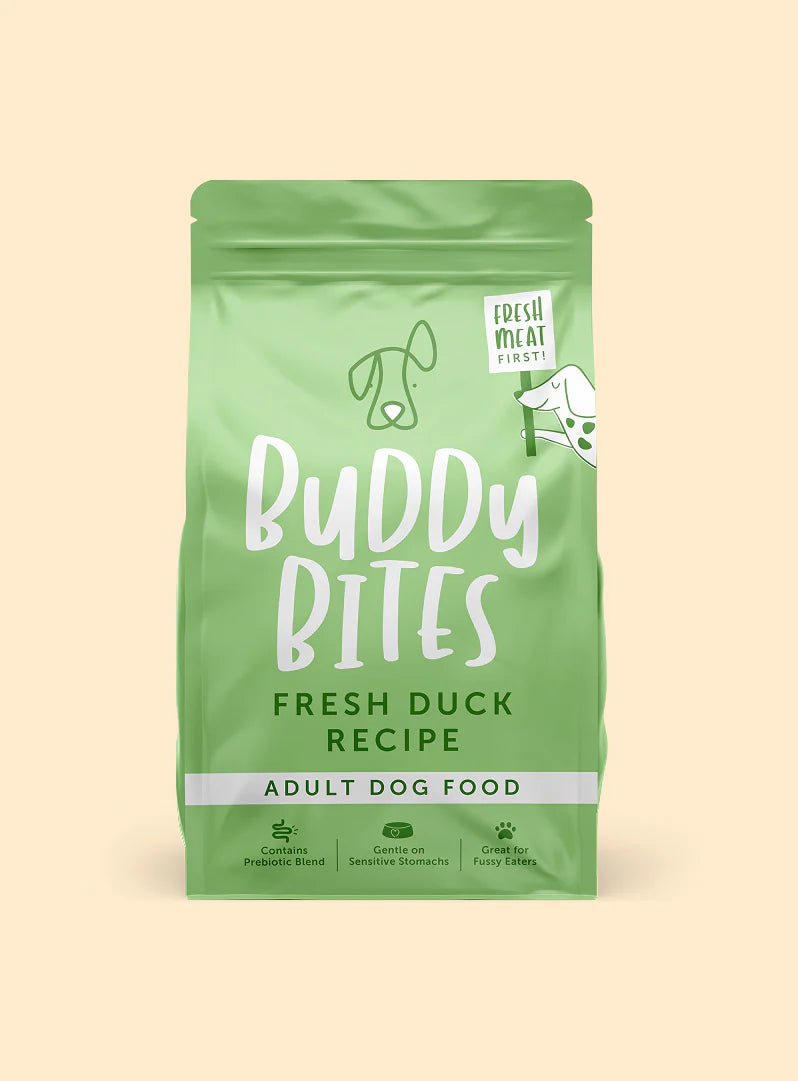 Buddy Bites 成犬鴨肉配方乾狗糧 2Kg
