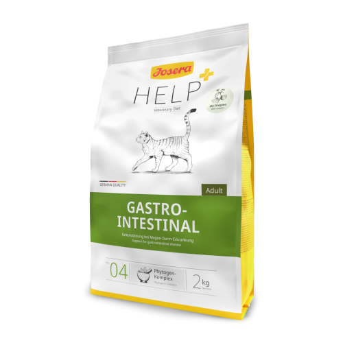 【Josera HELP+ 德寵】成貓改善腸胃天然草本配方 (2kg) (德國製造 | 胃腸道敏感專科處方膳食，高消化率無麩質 X 傳統草本牛至複合物)