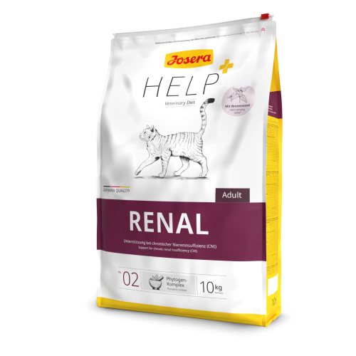 【Josera HELP+ 德寵】成貓腎臟天然草本配方 (2kg / 10kg) (德國製造 | 慢性腎功能不全專科處方膳食，科學限磷低蛋白 X 高能高適口性與 B 群補給)