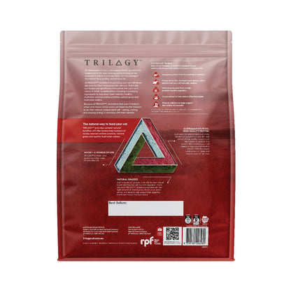 【TRILOGY 奇境】 澳洲袋鼠＋紐西蘭羊肺凍乾 無穀物全貓糧 1.8kg / 5kg (天然野生新型蛋白 肉粒+凍乾雙重口感 健美發腮/瞬效控毛球/極致減便臭)