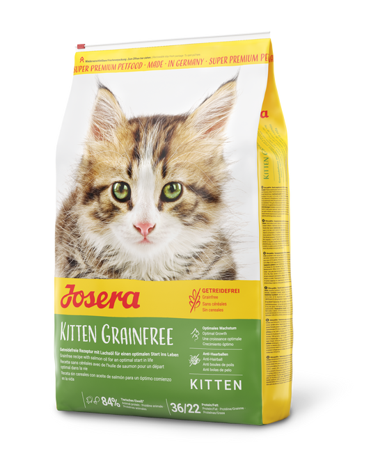 【Josera 德寵】Kitten Grainfree 幼貓無穀物配方 (2kg / 10kg)