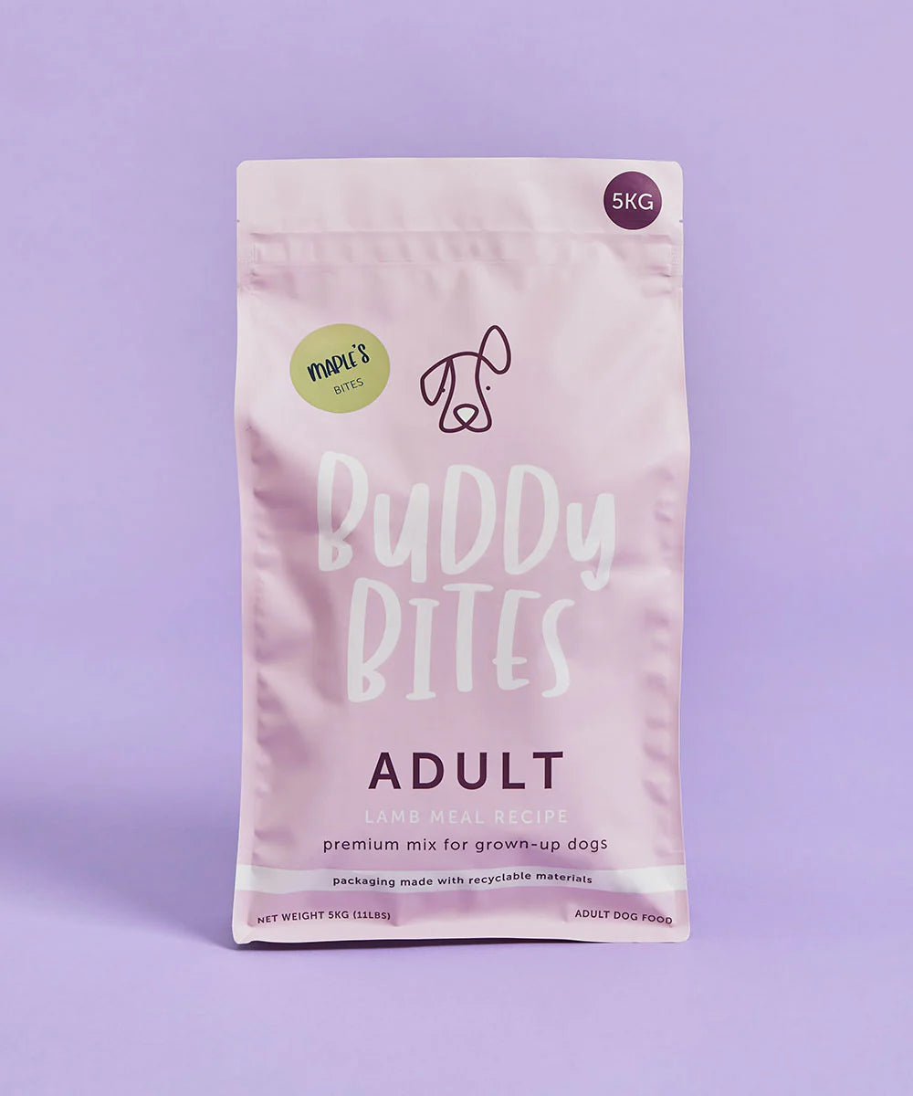 Buddy Bites 成犬紐西蘭草飼羊肉配方乾狗糧 2Kg