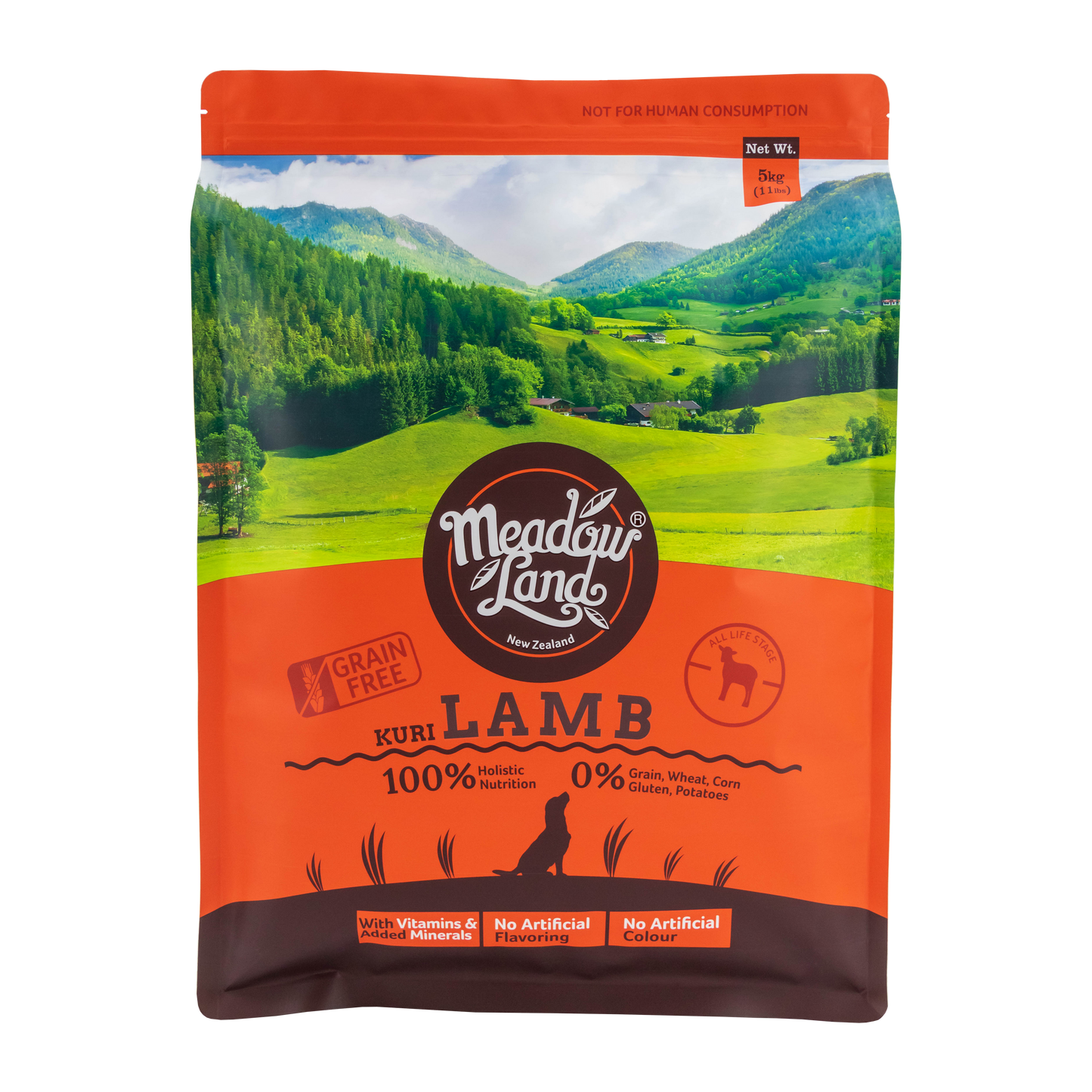 【Meadowland】羊肉 強壯配方全犬糧 (5kg / 10kg 紐西蘭頂級放養肉源 滋補強壯配方 促進消化吸收)