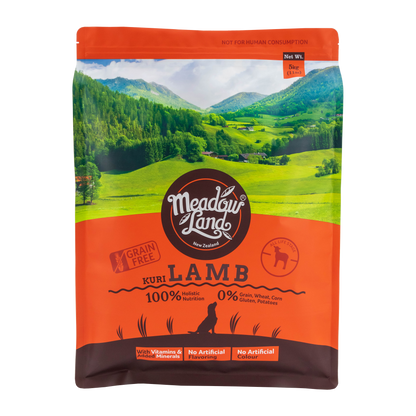 【Meadowland】羊肉 強壯配方全犬糧 (5kg / 10kg 紐西蘭頂級放養肉源 滋補強壯配方 促進消化吸收)