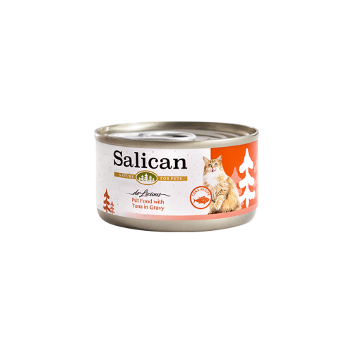 Salican 肉汁系列 吞拿魚貓罐頭 主食罐 85G