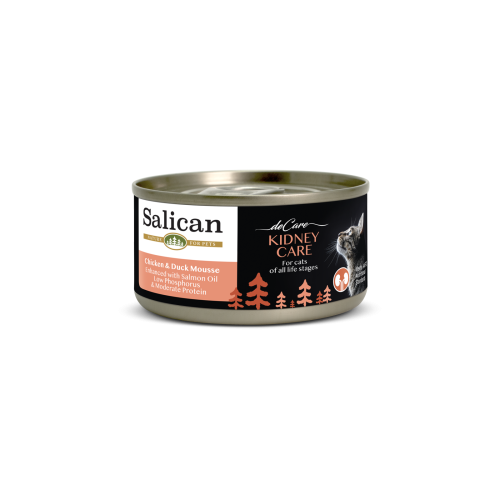 Salican 功能慕絲系列 雞肉+鴨肉 主食罐 80g