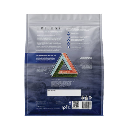 【TRILOGY 奇境】 澳洲三文魚＋紐西蘭羊肺凍乾 無穀物全貓糧 1.8kg / 5kg (南太平洋純淨魚源 肉粒+凍乾雙重口感 極致護膚美毛/瞬效控毛球/極致減便臭)