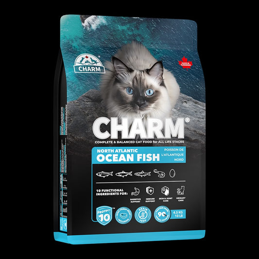 【CHARM 野性魅力】超能精華海洋魚全貓糧 (4.5KG) (加拿大製造 | 90%高動物蛋白 X Protect10™ 全球首創十項專利超能精華)