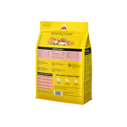 【Brabanconne 爸媽寵】日常系列 小型成犬雞肉配方  2.5kg (小型成犬專用 比利時製造 強健骨骼 消化健康)