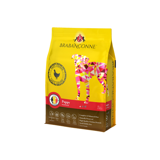 【Brabanconne 爸媽寵】日常系列 小型幼犬雞肉配方 2.5kg (小型幼犬/發育期專用 比利時製造 補鈣強骨 豐盈毛髮)