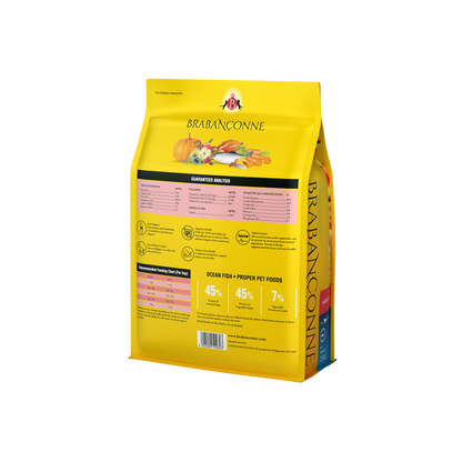 【Brabanconne 爸媽寵】日常系列 成貓魚肉配方 2.5kg (成貓專用 比利時製造 五種海洋魚 護膚爆毛與泌尿關節全面保健)