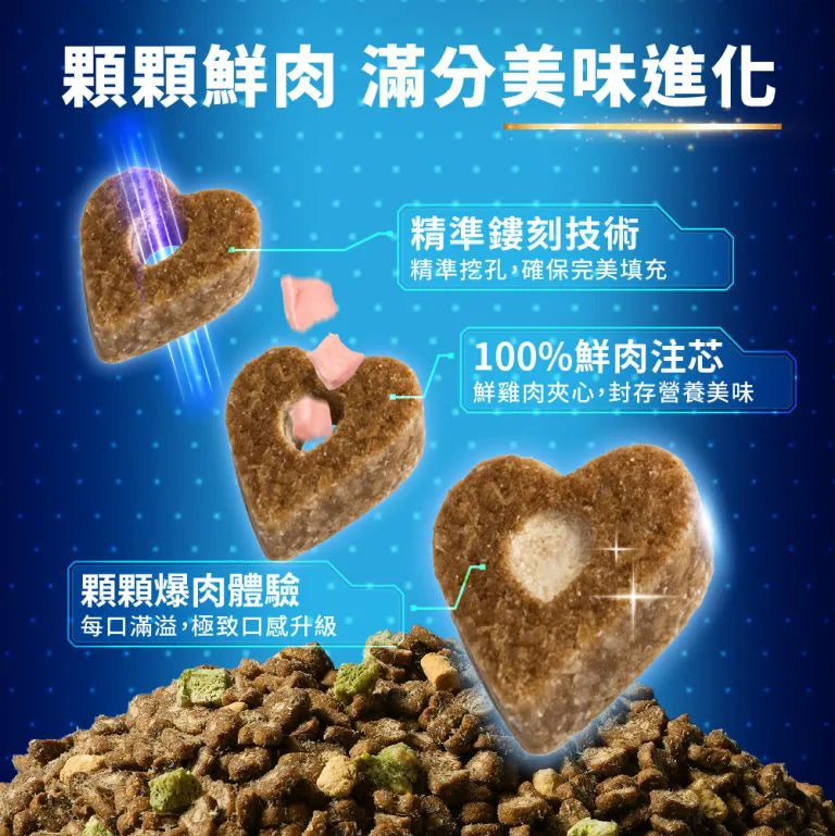HEROMAMA 全新升級益生菌晶球夾心糧 - 深海鱈魚配方 1.5Kg / 4.5Kg