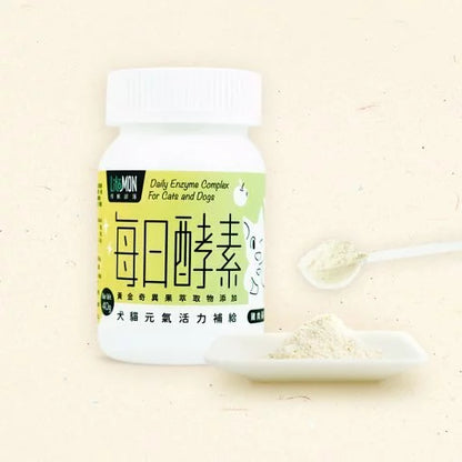 【怪獸部落 LitoMON】每日酵素 40g｜7種頂級酵素助消化、提升元氣