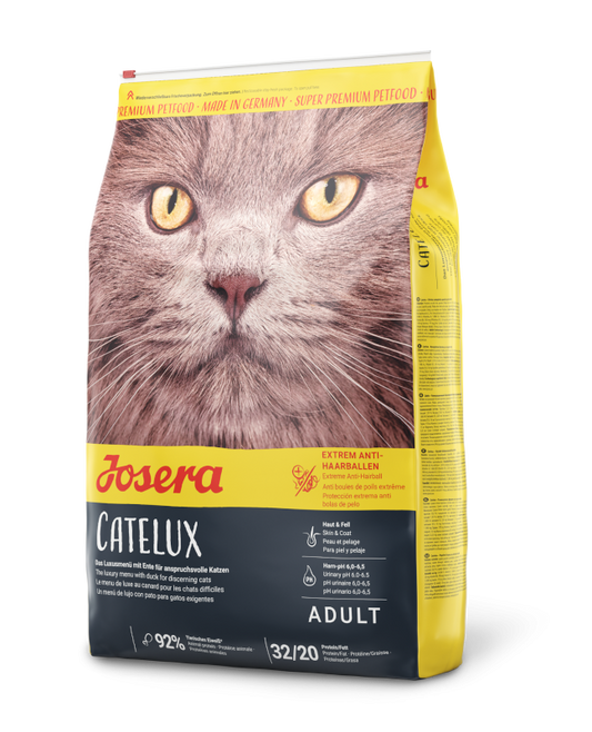 【Josera 德寵】Catelux 成貓去毛球配方 (2kg / 10kg)