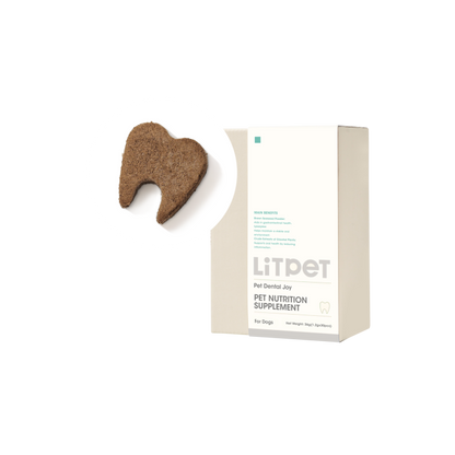 【LitPet】犬用潔牙健齒營養凍乾 (30粒裝)