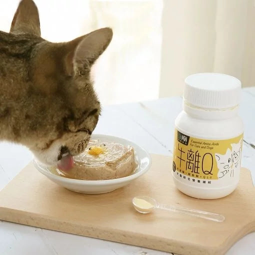 【怪獸部落 LitoMON】牛離Q 犬貓綜合營養補給粉 50g (牛磺酸+離胺酸+Q10)